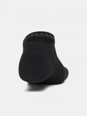 Čarape UNDER ARMOUR PERFORMANCE COTTON 3PK NS 6009683-008 CRNA