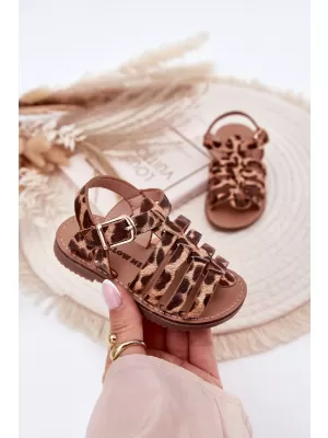 Dječje sandale BOTO MARIANA 38044 LEOPARD