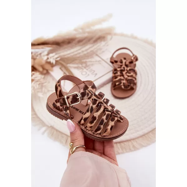 Dječje sandale BOTO MARIANA 38044 LEOPARD 