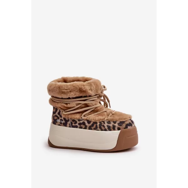  Ženske cipele BIG STAR OO274A207 SMEĐA/BEŽ Big Star Shoes 