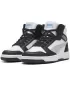 Ženske cipele PUMA REBOUNDV6MIDSPACEBELLEJR 402768-02 PUMA CRNA/LILA CRUSH/BIJELA