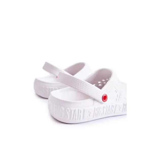  Muške papuče BIG STAR II175003 WHITE Big Star Shoes 