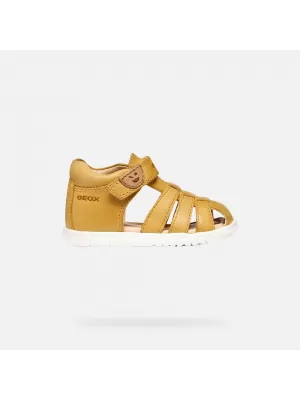 Prvi koraci dječaka GEOX SANDAL MACCHIA B254VA000CLC2003 JANTAR
