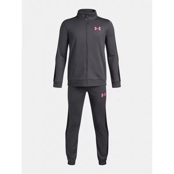  Dječački komplet UNDER ARMOUR UA RIVAL KNIT TRACK SUIT 1363290-025 SIVA 