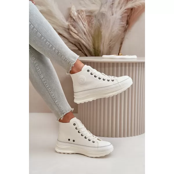  Ženske tenisice BIG STAR OO274064 WHITE Big Star Shoes 