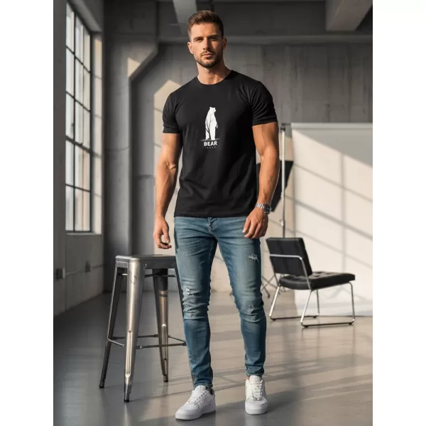  Muška majica kratkih rukava DSTREET NX062R CRNA 
