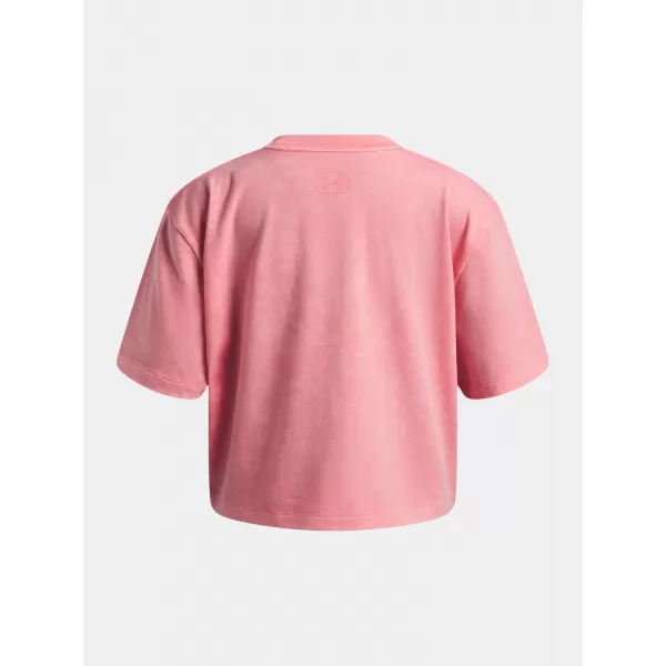  Majica za djevojčice UNDER ARMOUR UA G RIVAL WASH SS 6011673-600 RUŽIČASTA 