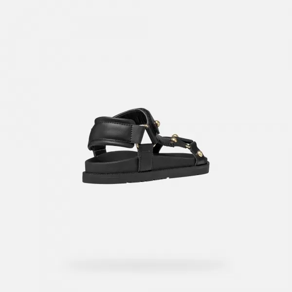  Sandale za djevojčice GEOX SANDAL FOAMMENTERA J65P0D000BCC9999 CRNA 
