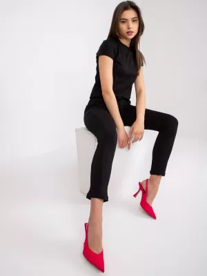 Ženske trenirke BASIC FEEL GOOD RV-DR-3589.09X NOIR