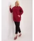Ženski sweatshirt BASIC FEEL GOOD RV-BL-6338.19X TAMNOCRVENA