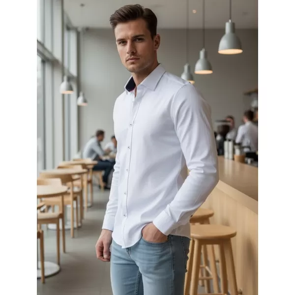  Muška košulja DSTREET DX2618 BIJELA 