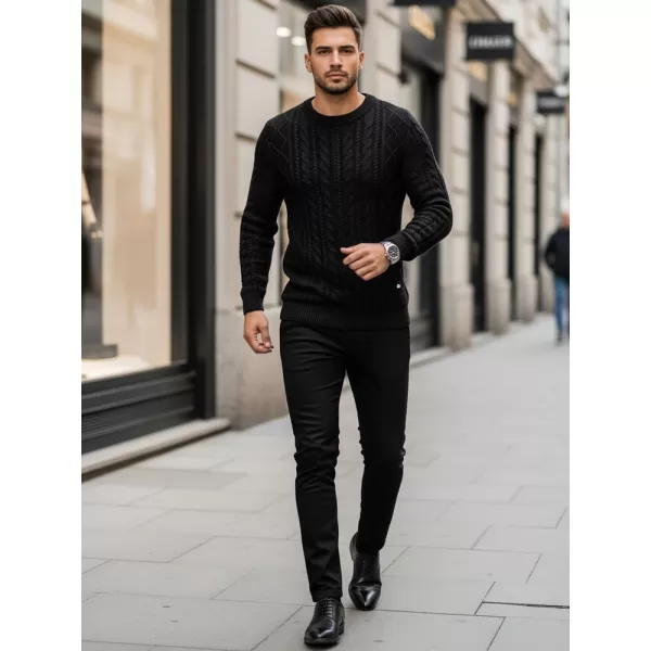  Muški pulover DSTREET WX1926 CRNA 