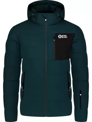 Muška zimska jakna NORDBLANC BRAMBLE NBWJM8258 PLAVOZELENA