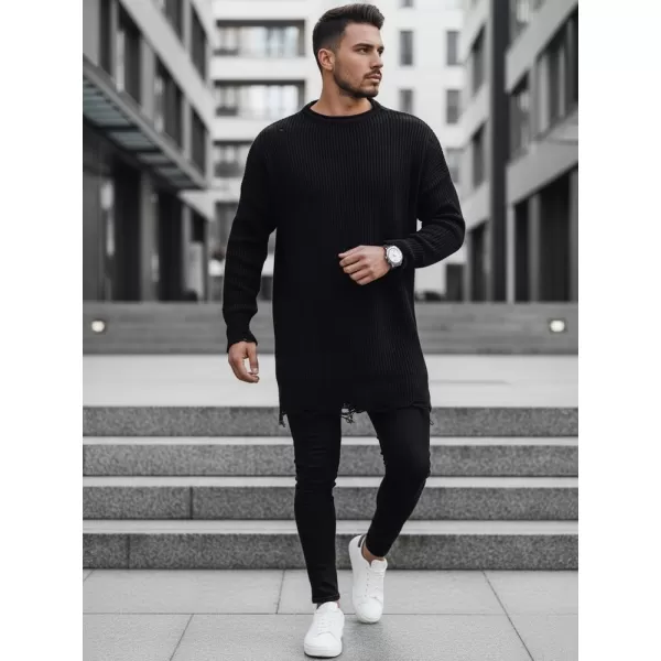  Muški pulover DSTREET WX1962 CRNA 
