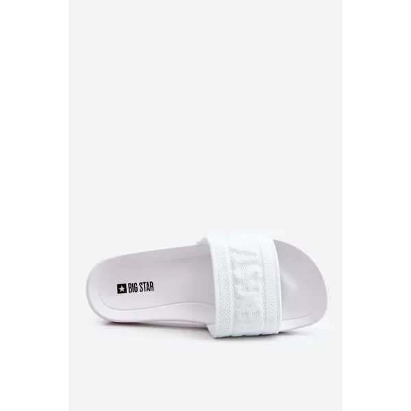  Ženske papuče BIG STAR LL274A159 WHITE Big Star Shoes 
