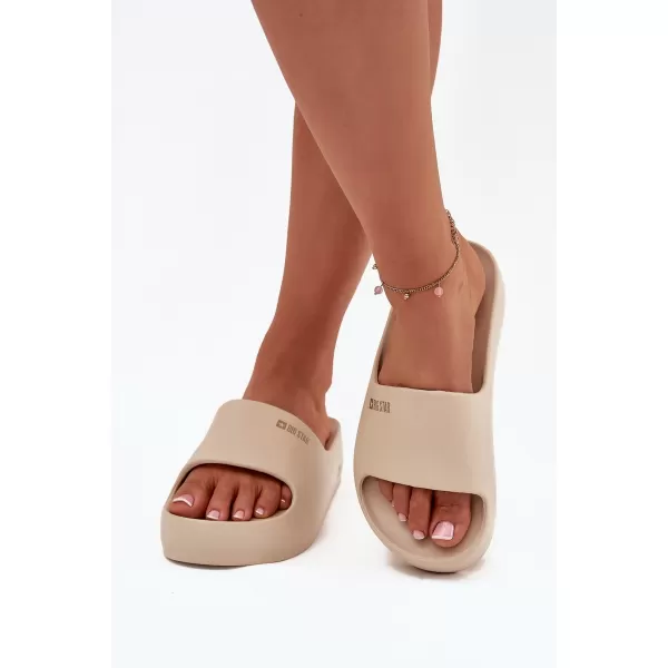  Ženske papuče BIG STAR SS274722 BEŽ Big Star Shoes 