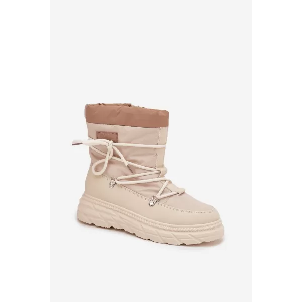  Ženske zimske čizme LEE COOPER LCJ-25-44-3931 BEŽ 