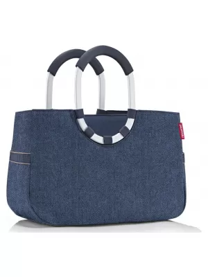 torba REISENTHEL Loopshopper M RIBLJA KOST TAMNOPLAVA