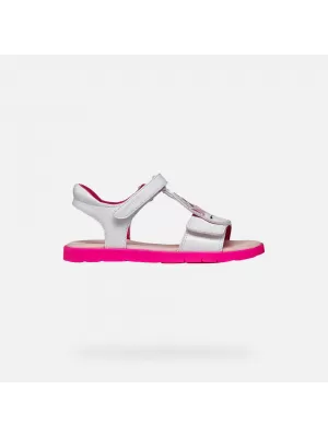Sandale za djevojčice GEOX JOYFOOT J65P1C000HHC1441 BIJELA