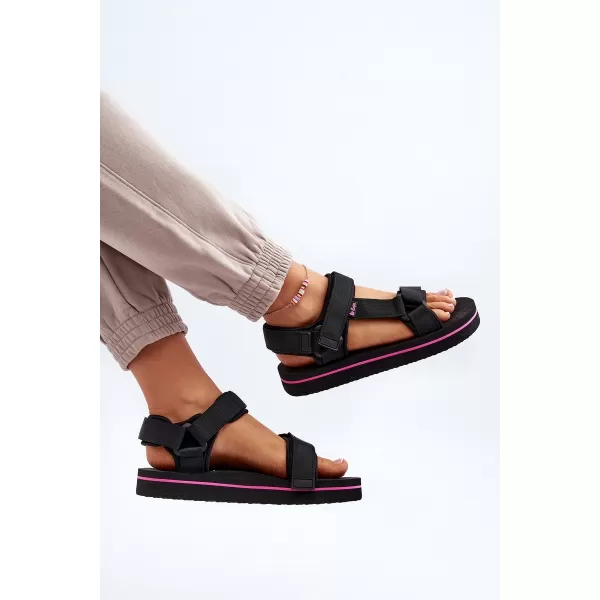  Ženske sandale LEE COOPER LCW-24-05-2751L CRNA 