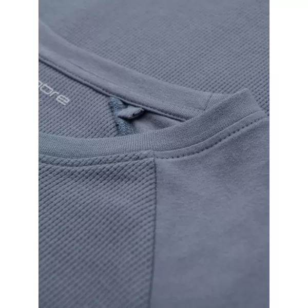  Muška majica kratkih rukava OMBRE OM-LSCL-0109 PLAVI TRAPER 