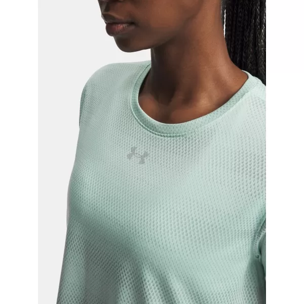  Ženska majica kratkih rukava UNDER ARMOUR UA VELOCITI SHORTSLEEVE 6009540-703 ZELENA 