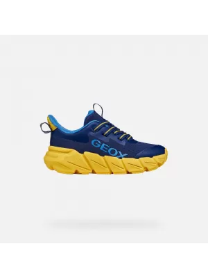 Tenisice za dječake GEOX FLEXYPER FAST J46N1A0149JC0657 TAMNOPLAVA