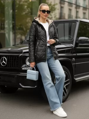 Ženska jakna DSTREET TY5546 CRNA