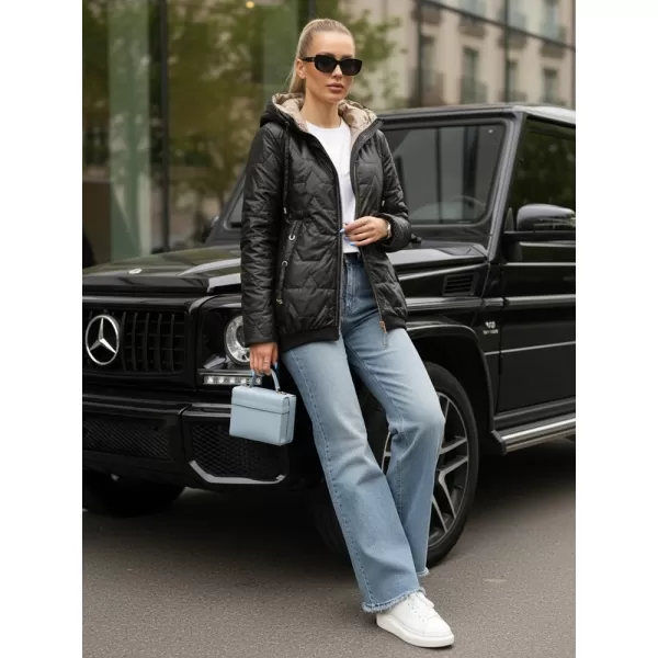  Ženska jakna DSTREET TY5546 CRNA 