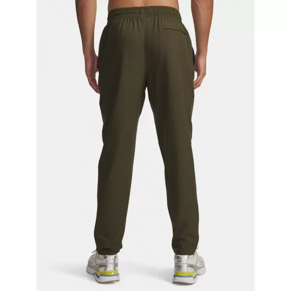  Muške sportske hlače UNDER ARMOUR UA UNSTOPPABLE TAPERED PANTS 6003861-308 ZELENA 