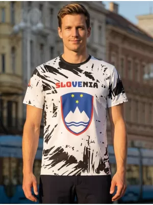 Muška premium majica ALTISPORT VOJ/ALM036SI/TR01 APSTRAKCIJA