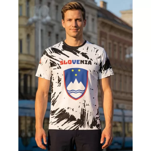  Muška premium majica ALTISPORT VOJ/ALM036SI/TR01 APSTRAKCIJA 