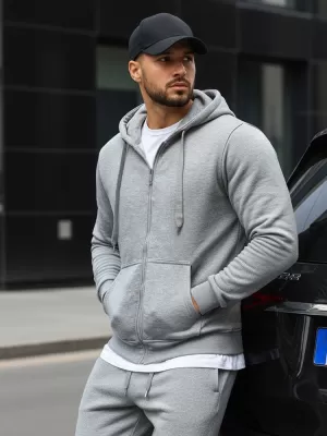 Muški sweatshirt DSTREET BX2412 SVIJETLOSIVA