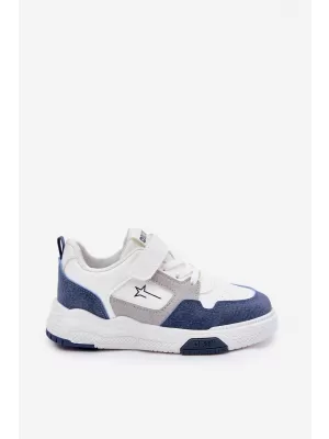 Dječje cipele BIG STAR RR374052 WHITE/BLUE Big Star Shoes