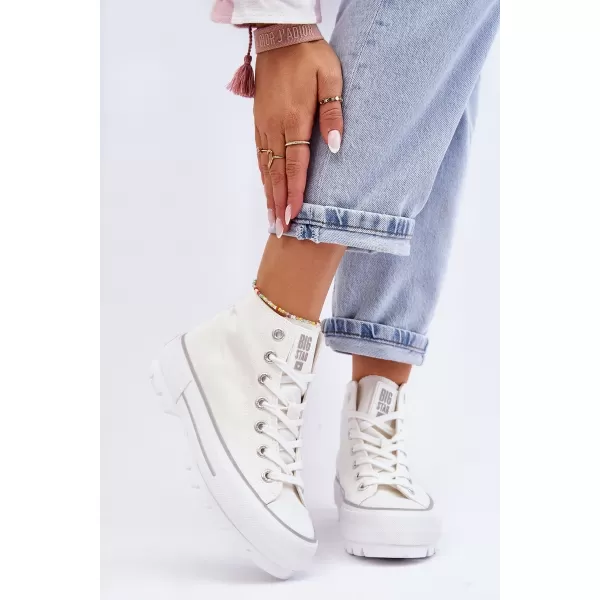  Ženske tenisice BIG STAR LL274156 WHITE Big Star Shoes 