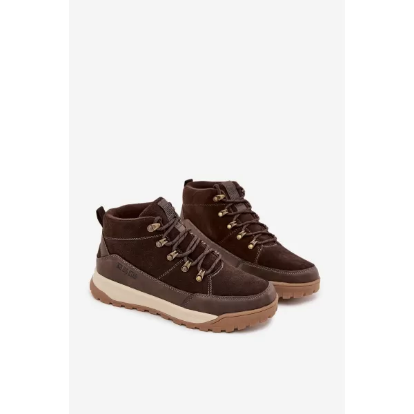  Muške cipele BIG STAR SS174263 BROWN/BEIGE Big Star Shoes 