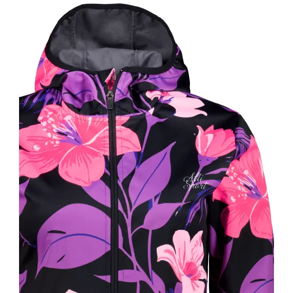  Ženska vrhunska softshell jakna ALTISPORT VOJ/ALW115JACK01 LJUBIČASTA/CRNA 