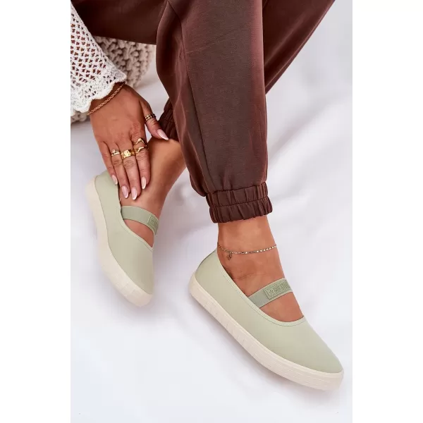  Ženske tenisice BIG STAR NN274604 GREEN Big Star Shoes 
