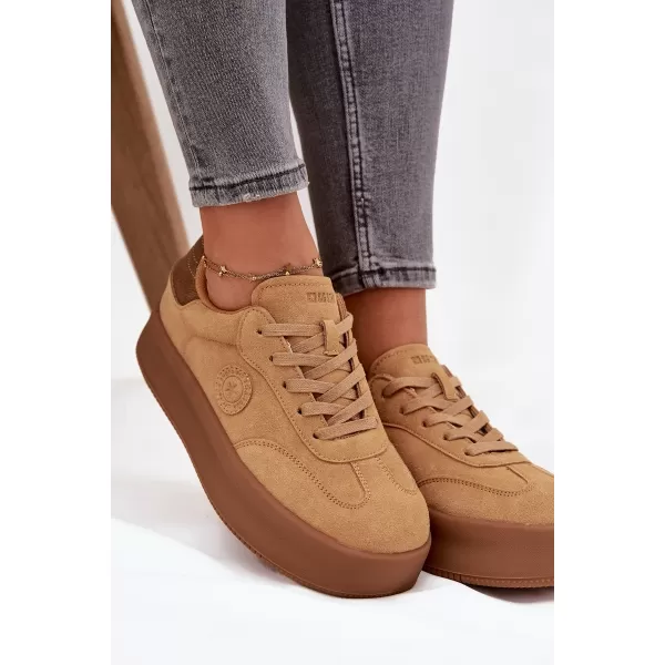  Ženske tenisice BIG STAR SS274762 BROWN/BEIGE Big Star Shoes 