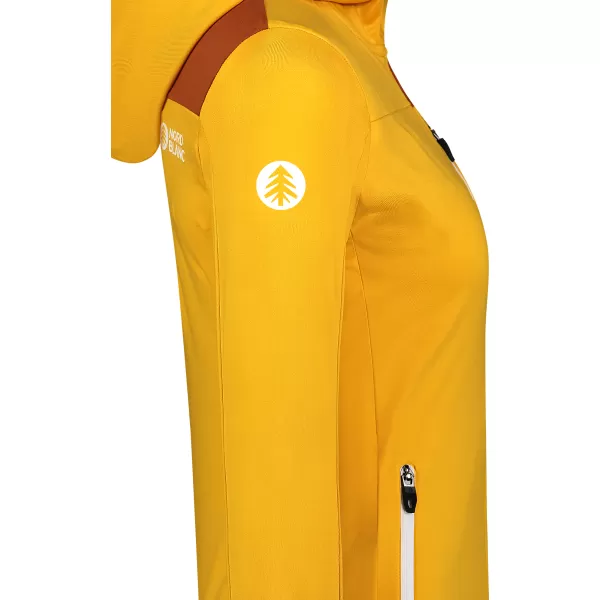  Ženska powerfleece majica NORDBLANC RIVA NBWFL8292 JANTAR 