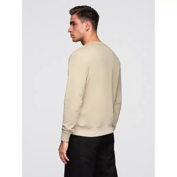  Muški sweatshirt OMBRE B1713 BEŽ 