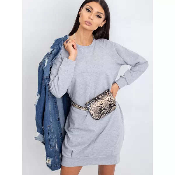  Haljina BASIC FEEL GOOD RV-TU-5184.93P SIVA 