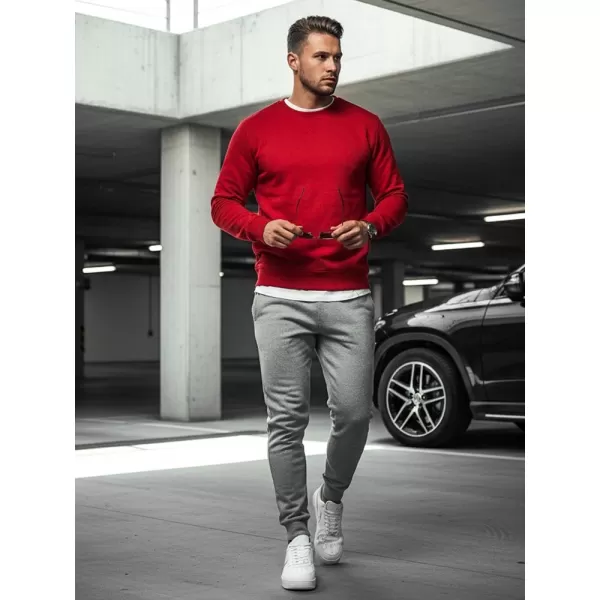  Muški sweatshirt DSTREET BX3867 CRVENA 