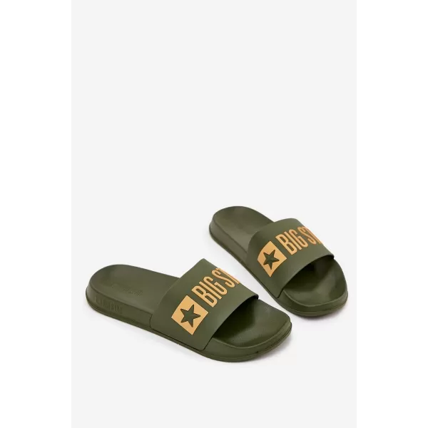  Muške papuče BIG STAR SS174360 GREEN Big Star Shoes 