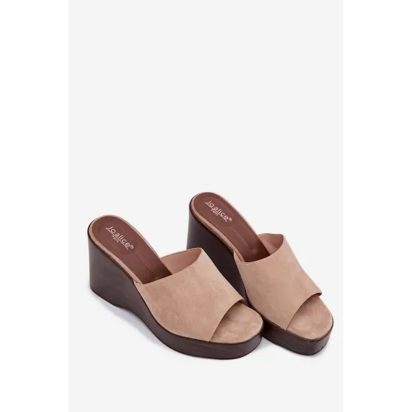  Ženske papuče BOTO RAVELIA 41346 KAKI 