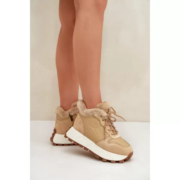  Ženske cipele BIG STAR OO274A330 BEŽ Big Star Shoes 