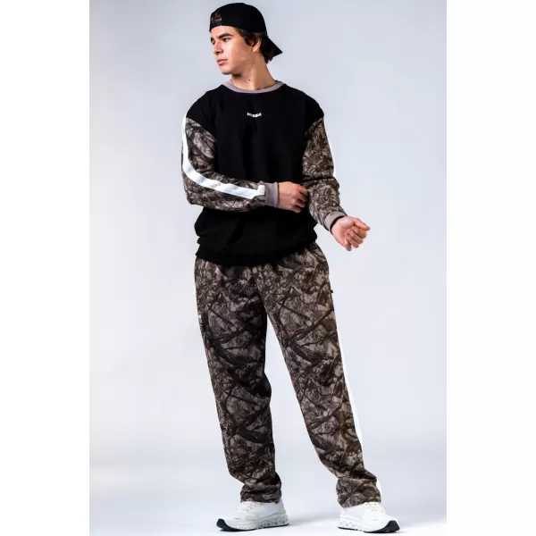  Trenirka opuštenog kroja POWER 903 SVIJETLO SMEĐA CAMO Nebbia 