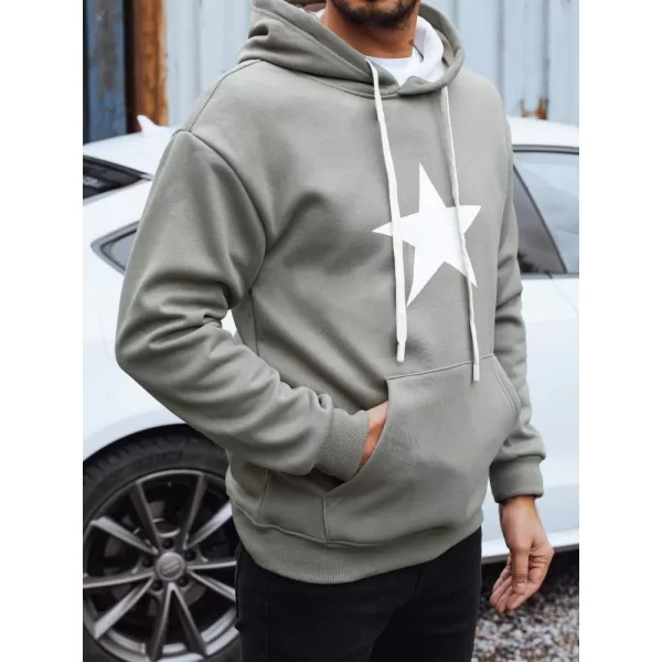  Muški sweatshirt DSTREET BX5928 KAKI 