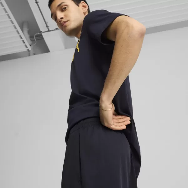  Muške kratke hlače PUMA ESS WOVEN SHORTS 682604_16 NOVA MORNARICA 
