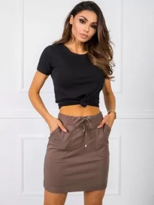 Ženska suknja BASIC FEEL GOOD RV-SD-3726-1.06 SMEĐA